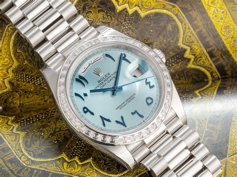 arabic dial rolex price|rolex watch with arabic numbers.